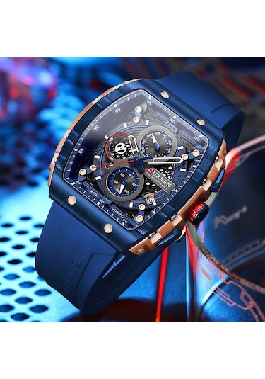 Curren 8442 Lacivert Erkek Kol Saati