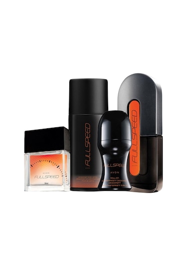 Avon Full Speed Erkek Parüm Deodorant Rollon Dörtlü Set
