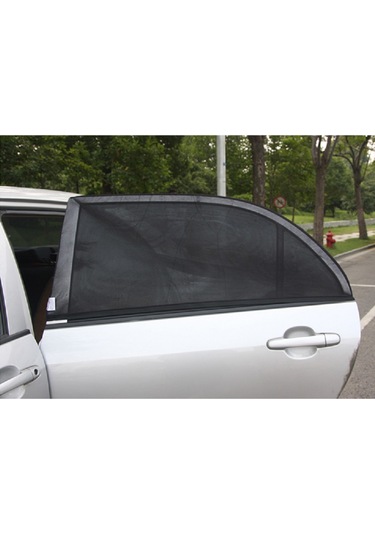Youtek Tırol Araç Penceresi Güneşlik Perdesi, Uv Koruma Ve Gizlilik İçin İki Parça Siyah Xl Boy T11724