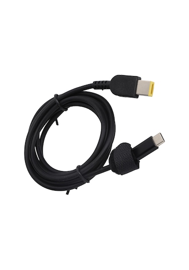 Vkemall Jorındo Jd0103 65w 1.5m Tipi-c'den Kare Ağıza Pd Dizüstü Bilgisayar Hızlı Şarj Kablosu, Pvc + Bakır Tel, Esnek Ve Dayanıklı