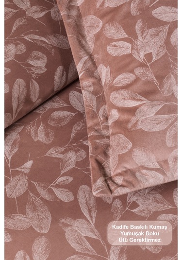 Elart Stella Comfort Uyku Seti Yatak Örtüsü Çift Kişilik 3 Parça 220x240 Cm Pudra Pudra