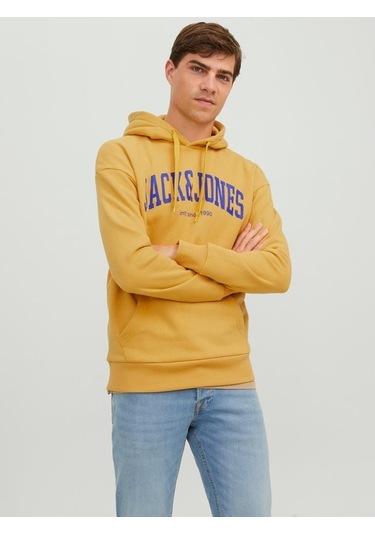 Jack & Jones Jjejosh Sweat Hood Noos Sarı Erkek Sweatshirt 000000000101863298 Sarı Jack & Jones Jjejosh Sweat Hood Noos Sarı Erkek Sweatshirt 000000000101863298 Sarı