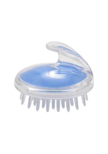 1 Adet Şampuan Saç Derisi Baş Masajı Temizleme Fırçası Tarak, Rastgele Renk