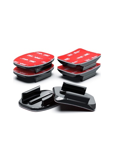 Gopro Kameralar İçin Düz ve Eğimli Kask Bağlantı Seti