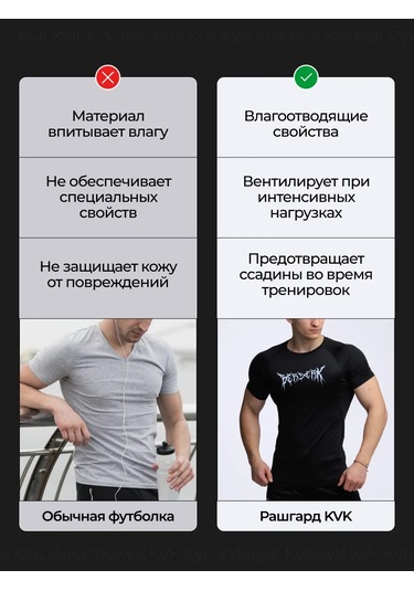 Kvk Berserk Kompresyonlu Rashguard Spor Tişört 311040789 Siyah