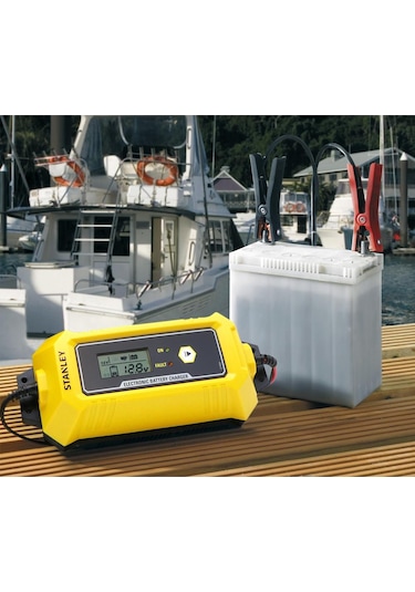 Hirmanya Stanley Sxa26 12V 250A Dijital Akü Şarj ve Akü Bakım Cihazı