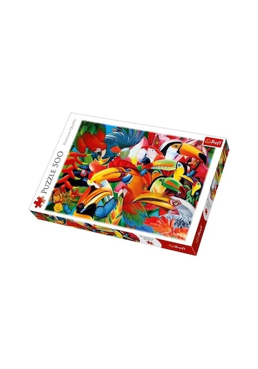 Trefl Puzzle 500 Parça Colourful Bırds 37328
