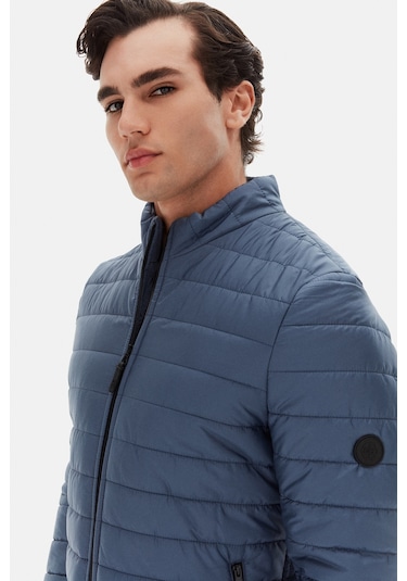 Ds Damat Slim Fit Mavi Rüzgar Geçirmez Elyaf Dolgulu Şişme Mont 3hf07ort04262 701 Ds Damat Slim Fit Mavi Rüzgar Geçirmez Elyaf Dolgulu Şişme Mont 3hf07ort04262 701