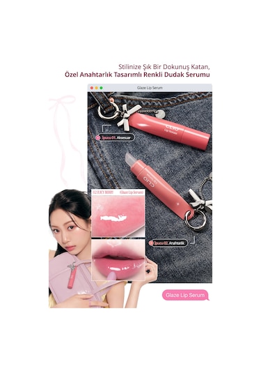 Clıo Glaze Lip Serum 02 Juicy Berry