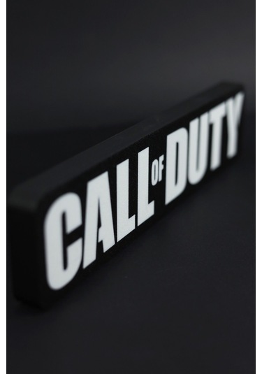 Call Of Duty - Cod - 3 Boyutlu Tabela - 25cm X 5.5cm X 1.5cm
