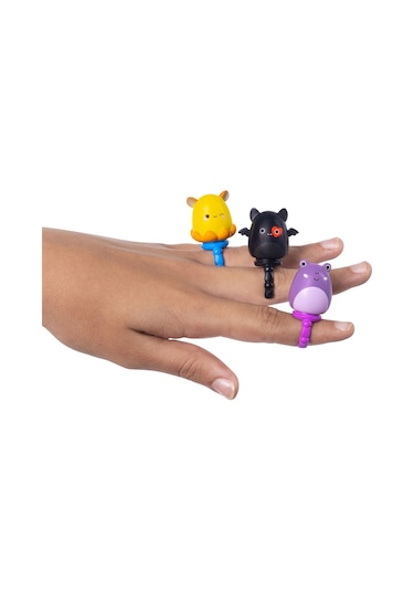 Squishmallows Squish-a-longs 8 Figür + Yüzük Set Seri 2 Al0025
