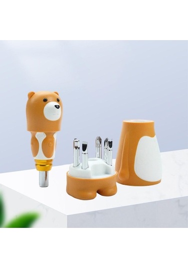 Trendooze Homyl Çocuk Tornavida Bit Seti - Renkli, Çoklu Uygulamalı