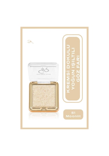 Sparkle Glow Eyeshadow No:51 Moonlit - Işıltılı Göz Farı 00