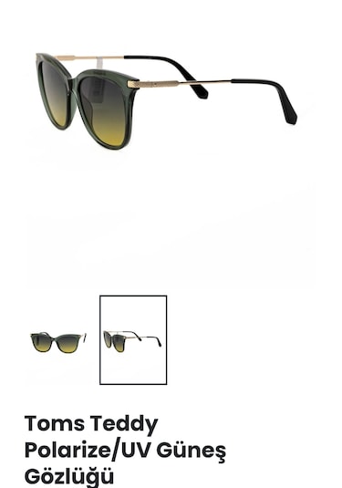 Toms Teddy Tt6018-2 C404p 52ekt Kadın Polarize Güneş Gözlüğü