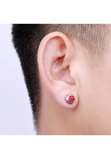 Şampanya Kadın Küpe Kişilik Dekoratif Hip Hop Köpüklü Mavi Rhinestone Unisex Tarzı Küpe Takı Aksesuarları