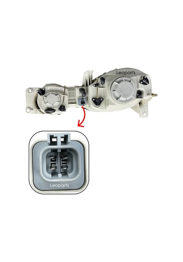 Leoparts Kia Shuma Far Lambası Sağ 1998-2002 0k2b1-51-030b