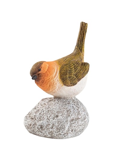 Suntek Kuş Heykeli Taş El Sanatları Reçine Heykel Dolap 65x6x12cm