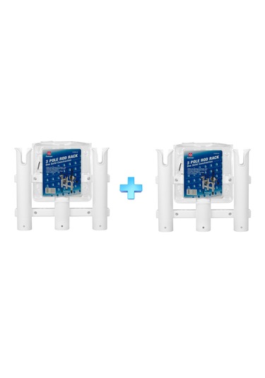 2 Adet Tekne Olta Tutucu. Kamış Tutucu. Plastik. 3'lü Model