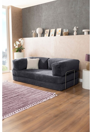 Good Night Legom Köşe Koltuk & Aktivite Yatağı & Uzanma Koltuğu Antrasit