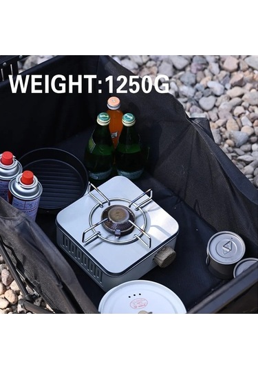 Novahub Yeşil Wx-stove010 Kamp Ocağı Mini Metal Yeşil