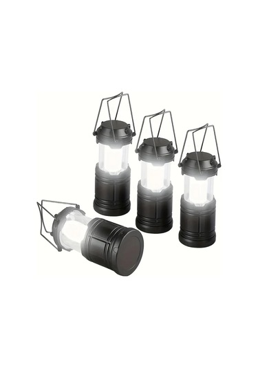 Xuweiwei 4 Adet Kamp Lambası Yeni Ultra Parlak Led Kamp Işıkları Taşınabilir Teleskopik Yapışkan Çadır Aydınlatma El Feneri İç Dış Mekanlar İçin Altın