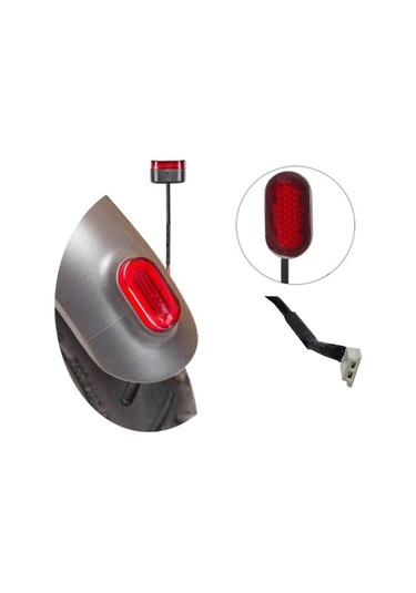 M365 M365 Pro Elektrikli Scooter için Arka Fren Kuyruk Lambası