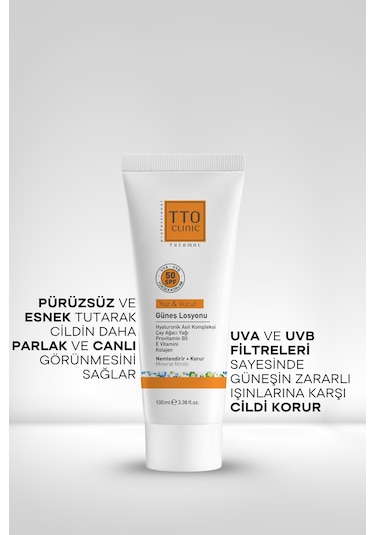 Tto Clinic Güneş Losyonu Spf50 100Ml