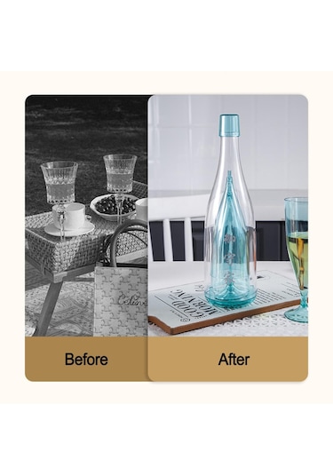 Pembe Şarap Kadehi Seti Abs Plastik Yaratıcı Yüksek Şeffaflık Ps