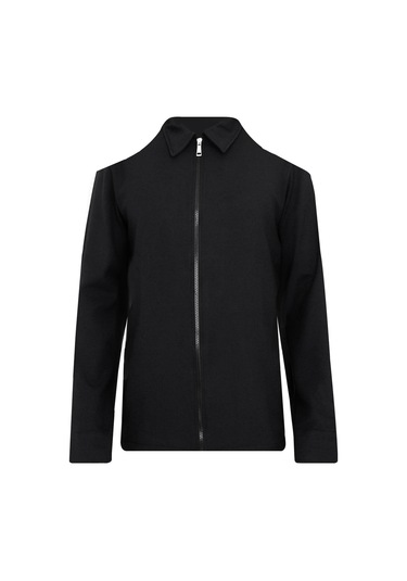 Uki Siyah Comfort Fit Gömlek Ceket Siyah