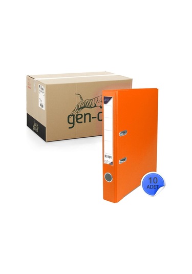 Gen-of Plastik Klasör Dar Mavi 10 Lu