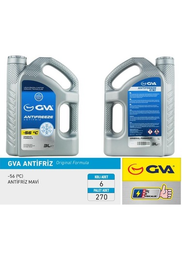 Gva Antifriz 3 Lt -56 C Mavi Koli 6 Ad IS00-GVA 9930233