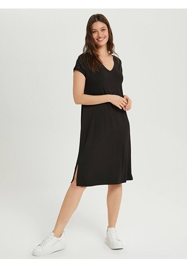 Troklu Örme Elbise 00071-2 001