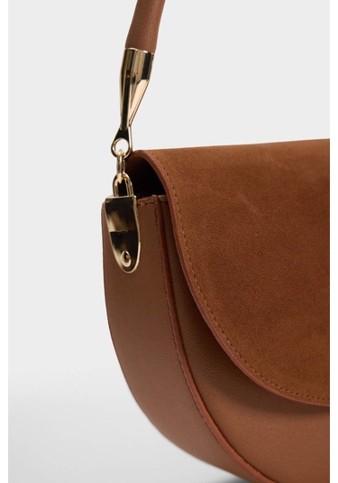 Defacto Kadın Suni Deri El Çantası D4079axnsbn64 Kahve-bn64