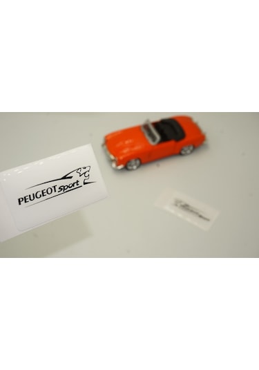 Peugeot Sport Lion Logo Damla Silikon Çamurluk Yanı Logo Arma Amb