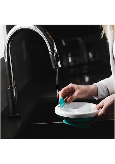 Bblüv Platö Sıcak Su Hazneli Mama Tabağı Mavi