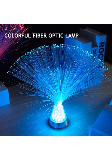 Monyee Usb Ve Pil İle Çalışan Elmas Tabanlı Renkli Işıklı Fiber Optik Lamba - Ev İçin Sıcak Atmosfer Oluşturucu Diğer