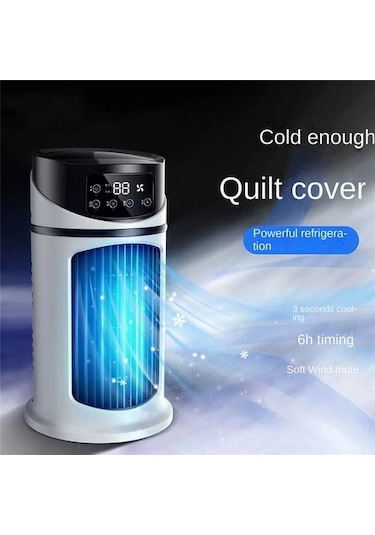 Taşınabilir Klima Ev Mini Hava Soğutucu Ofis Için Taşınabilir Klima 6 Vites Rüzgar Siyah Beyaz Tx5hz9 Renkli