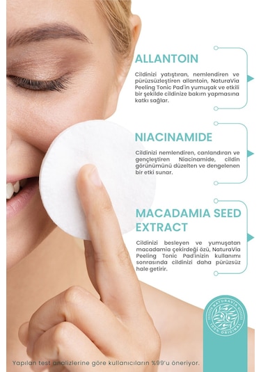 Naturavia Peeling Tonik Ped 40'lı