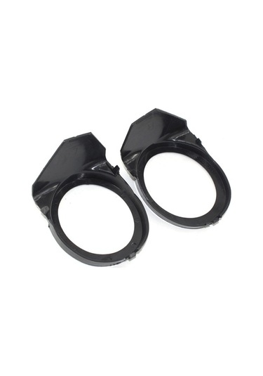 Supermarket1 Bmw 3 E46 M3 2000-2005 İçin Tek Delik Sis Lambası Çerçevesi Seti - Dayanıklı Plastik, Kolay Kurulum, Siyah