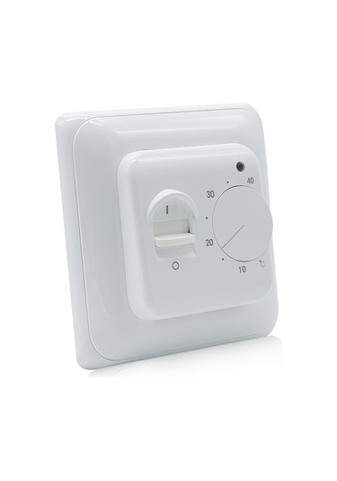 Hallow Yerden Isıtma Termostatı Limit Sensörü 16a Elektronik Beyaz