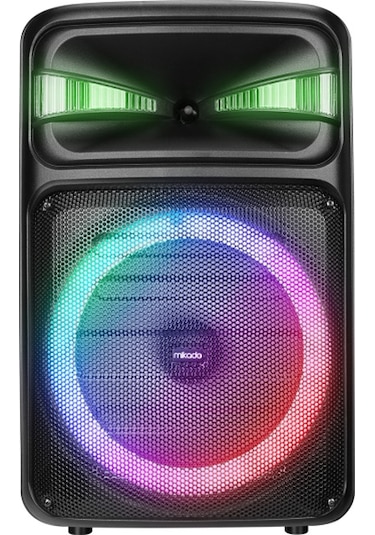Mikado Md-125kp 40w Usb/bt/tf/tws Led Işıklı Kablosuz Ve Kafa Mık