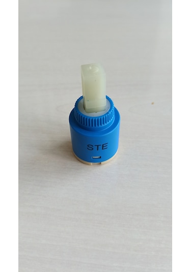 Stecell Ste-25 MM Çift Girişli Kartuş Sıcak Soğuk Girişli Mavi