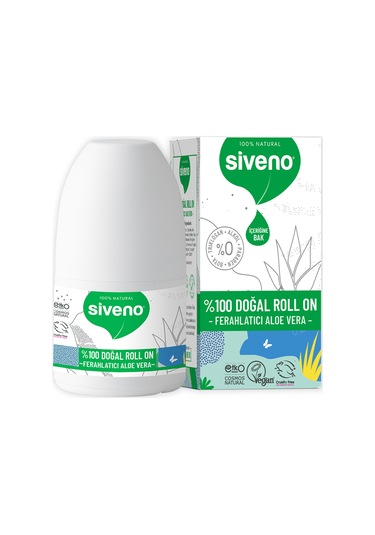 Siveno Aloe Vera İçerikli Vegan Roll-On Deodorant 50 ML