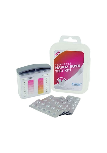 SUTEST HAVUZ SUYU TEST KİTİ AS SERİSİ - TABLET