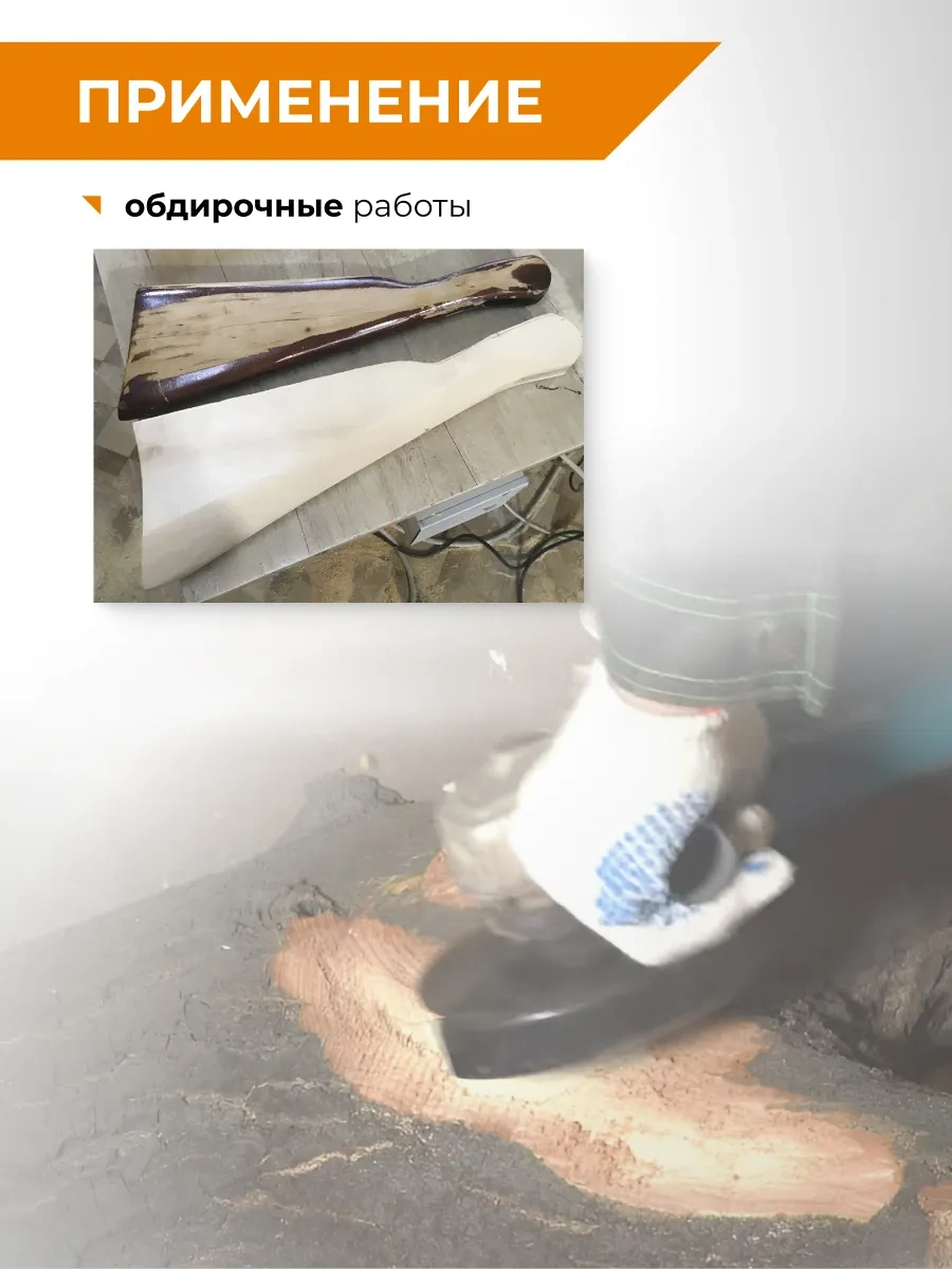 Rage Ahşap İçin Eğimli Talaş Bıçaklı Zımpara Diski 125mm 325184875