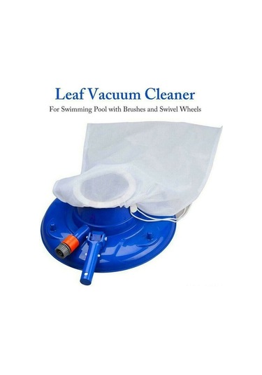 Novahub Havuz Yaprak Vakumu - Mavi Bahçe Adaptörlü Temizlik Aparatı Mavi