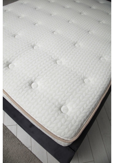 160x200 Deluxe Baza+başlık+yatak Antrasit