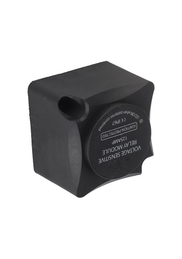 Lemestar Otomatik Akü Şarj Rölesi Vsr - Ana Akü Doldurulduğunda İkincisini De Şarj Eden, Cam Fiber Takviyeli Nilon Kasa, 125a Sürekli Akım, Ip67 Sertifikalı