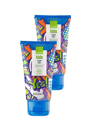 Avon Kids Yes Fresh Kokulu Saç Jölesi 2 x 50 ML