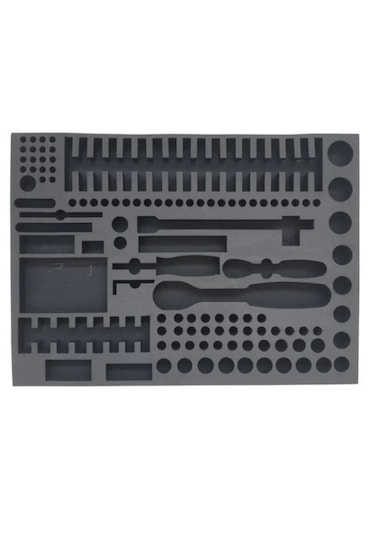 1/2" Ve 1/4" Lokma Takımı Uyumlu Eva Sünger Organizer